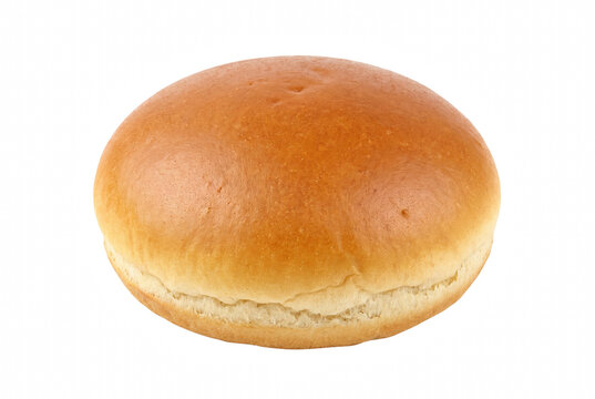 Freshly Baked Golden Brioche Burger Bun