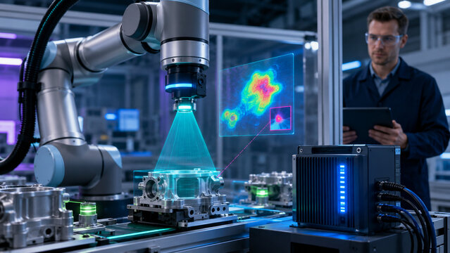 Edge AI Cobot Quality Inspection