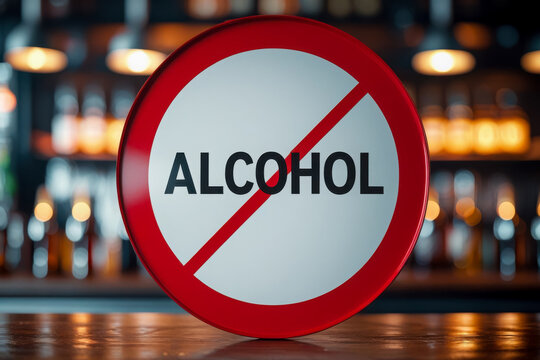 Trend sober communication among zoomer generation, concept giving up alcohol lifestyle AI Generative