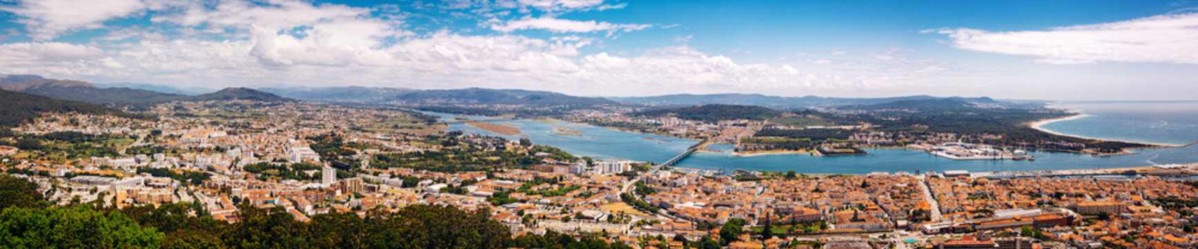 Panoramic view of Viana do Castelo