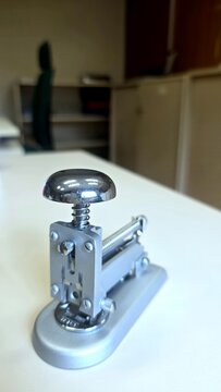 stapler on the office desk