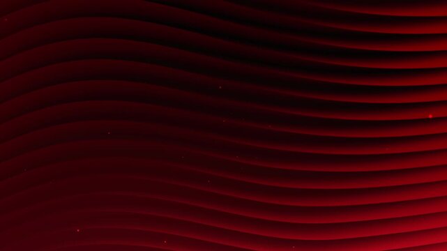 Abstract red black gradient background texture with wavy parallel ridged lines, gradient, and soft shadow suitable for backgrounds, digital design projects.