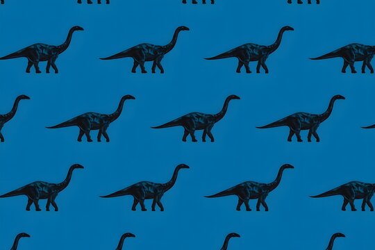 Cute dinosaurs pattern background design