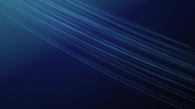 Glowing blue and cyan lines flow diagonally in a seamless loop