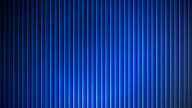 Glowing blue vertical stripes shift in a seamless loop