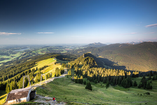 Germany, Bavaria, Allgaeu, Gruenten mountain, Peak of Gr&uuml;nten near Immenstadt