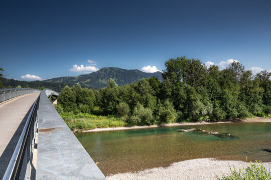 Germany, Bavaria, Allgaeu, Gruenten mountain, Peak of "Gr&uuml;nten" near Immenstadt