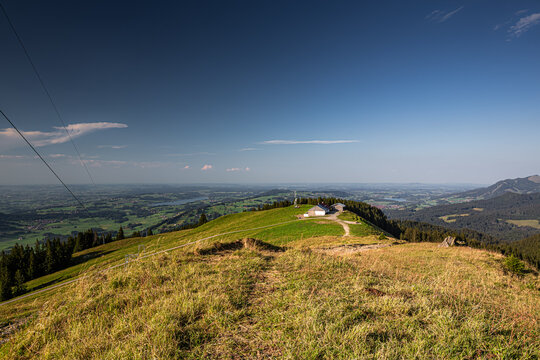 Germany, Bavaria, Allgaeu, Gruenten mountain, Peak of "Gr&uuml;nten" near Immenstadt