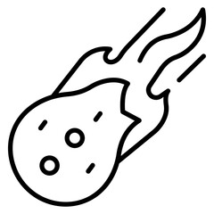 Meteorite Icon © Aryan