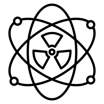 Nuclear Fission Icon