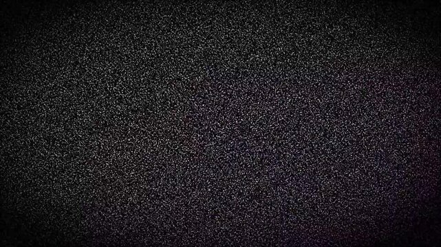 Static TV noise. Seamless loop abstract background 4k UHD