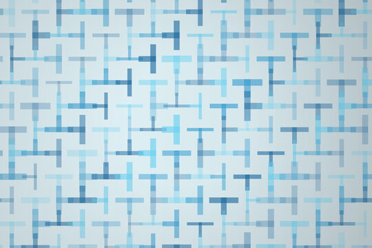 Midnight modular repeat tile pattern with abstract geometric texture