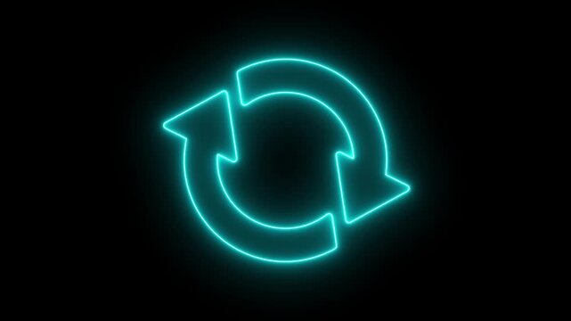 Circle arrows. Circular process, rotate infographic element. Round step loop, sync loading network, system, integration, operation