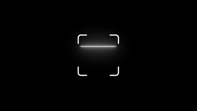 Barcode scanner, QR code Futuristic barcode quick code scanning Bar. barcode qr code square code scanning animation, mobile phone scan
