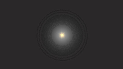 The Kuiper Belt. 3d illustration © Wublie