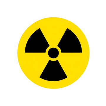Radiation hazard warning sign