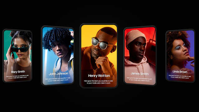 Modern Card Carousel