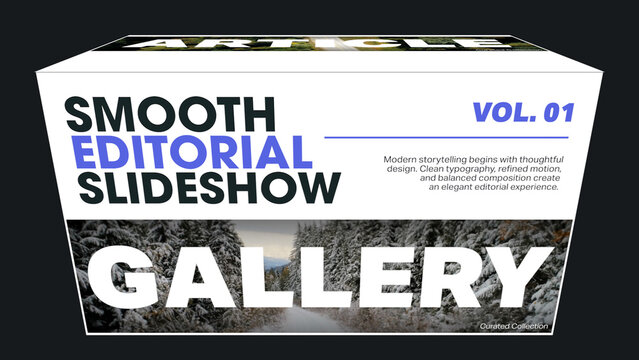 Smooth Editorial Slideshow
