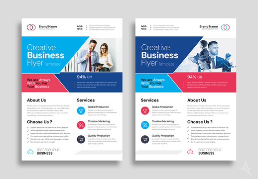 Simple Business Flyer Template