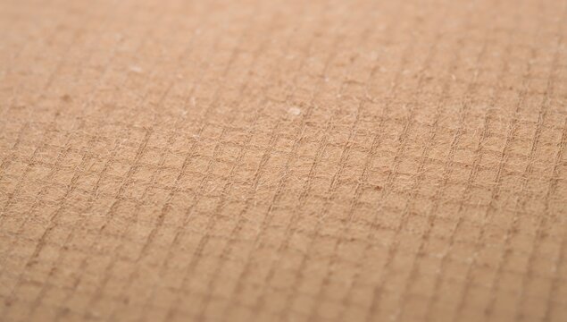 Textured Brown Paper Surface in Closeup with Subtle Patterns