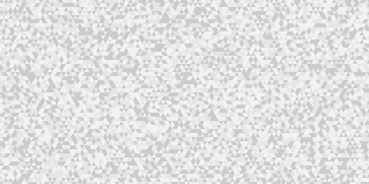 Abstract geometric wall tile and metal cube background triangle wallpaper. Seamless geometric pattern low polygon backdrop background. Gray diamond overlap polygonal background.