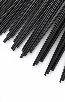 Black parallel lines. Abstract dark stripes pattern.