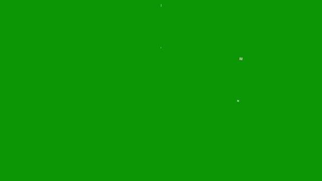Green Screen Bubbles Rising in Water for Background Overlay