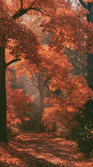 Fototapeta premium autumn in the forest