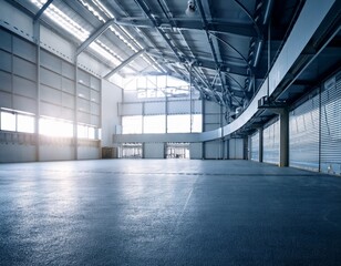 Obraz premium the empty modern industrial space