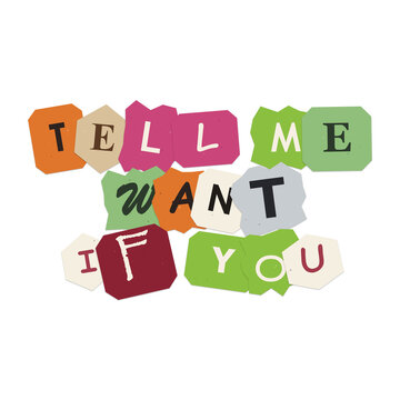 Tell me if you want ransom note text isolated as PNG