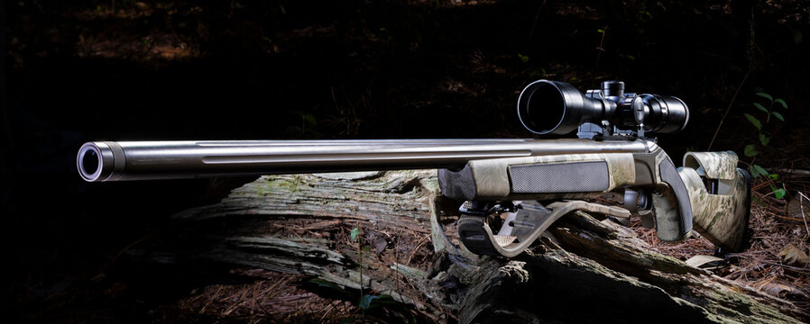 Muzzleloading rifle for hunting