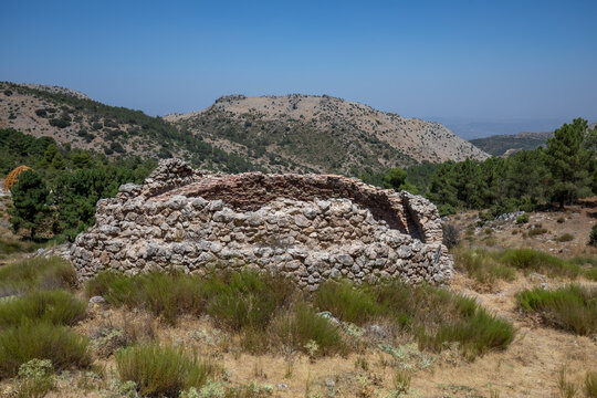 Pozos de la Nieve in the Sierra Espu&ntilde;a Natural Park, Region of Murcia, Spain