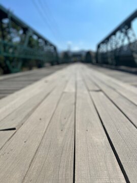 old wooden bridge