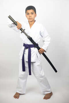 Pre Teen Karate Boy