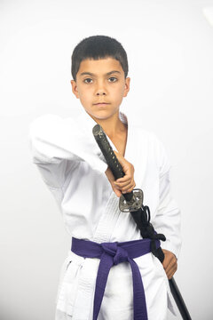 Pre Teen Karate Boy