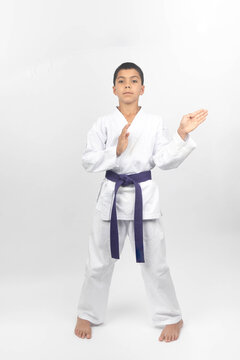 Pre Teen Karate Boy