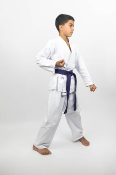 Pre Teen Karate Boy