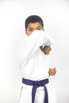 Pre Teen Karate Boy