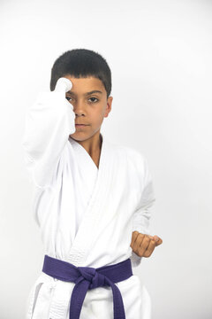 Pre Teen Karate Boy