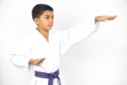 Pre Teen Karate Boy