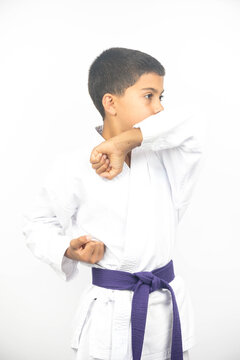 Pre Teen Karate Boy