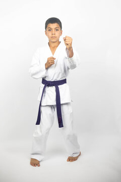Pre Teen Karate Boy