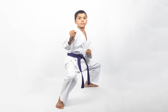 Pre Teen Karate Boy