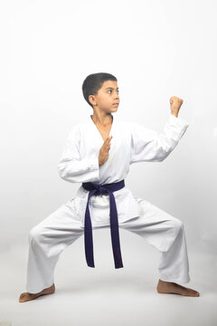 Pre Teen Karate Boy