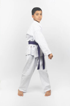 Pre Teen Karate Boy