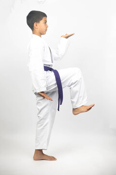 Pre Teen Karate Boy
