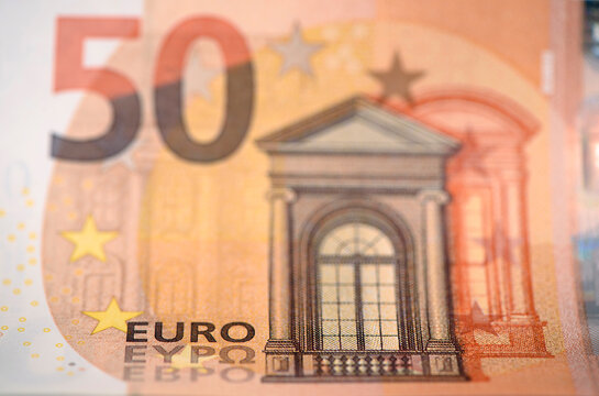  50 Euro Geldschein im Detail
