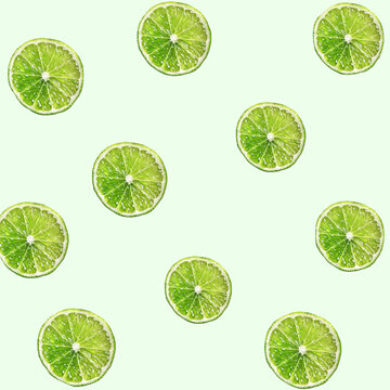 lime slices background