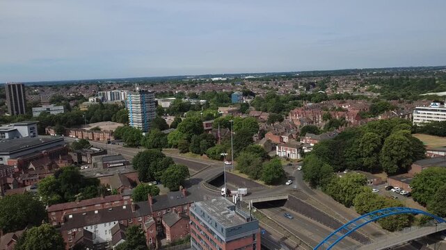 Coventry City Landscape from Belgrade Plaza