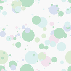Vector illustration of dots confetti fresh jade in flat design style © Dima